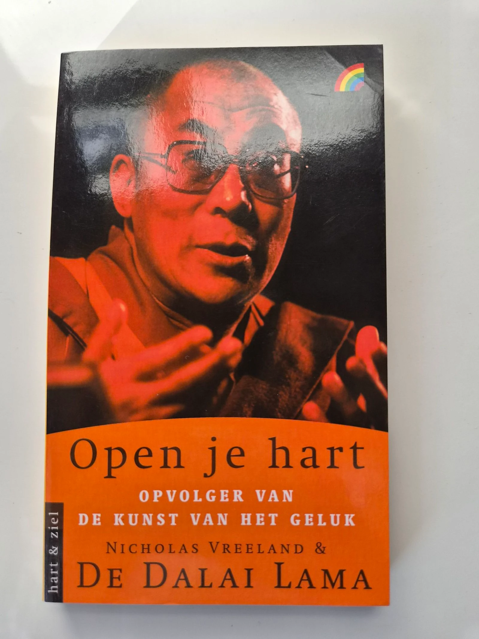 Splinternieuw exemplaar van het inspirerende boek 'Open je hart' van de Dalai Lama en Nicholas Vreeland.